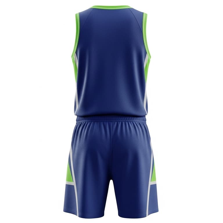 Customizable Men's Basketball Uniform Set view 2
