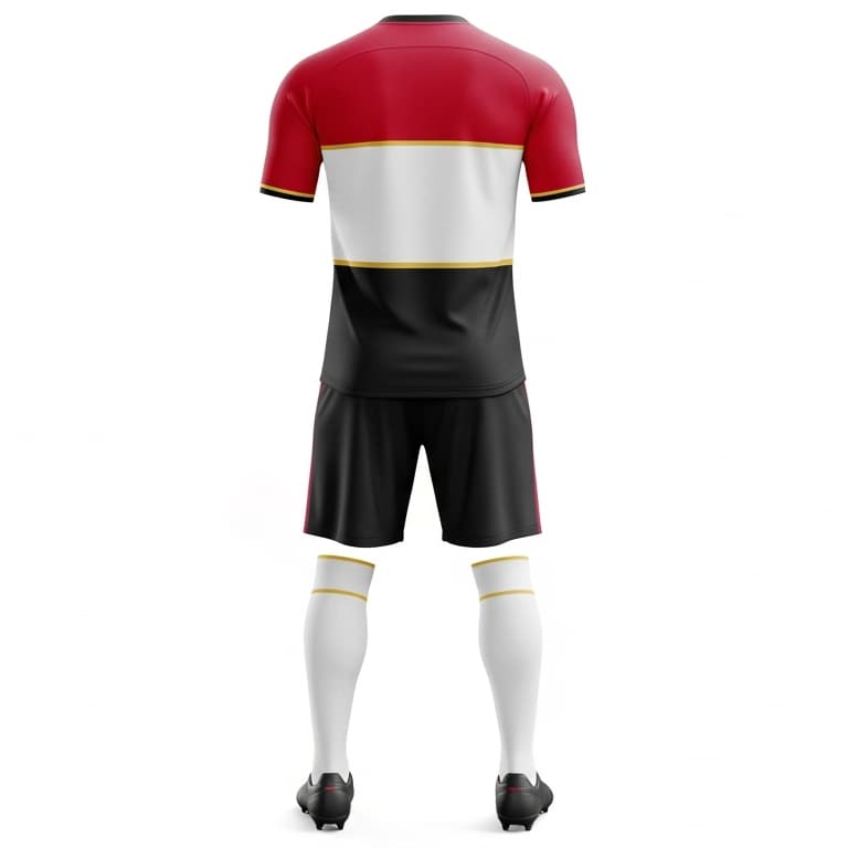 Men's Classic Triple Stripe Soccer Uniform view 3