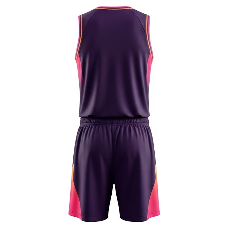 Customizable Men's Basketball Uniform Set view 3