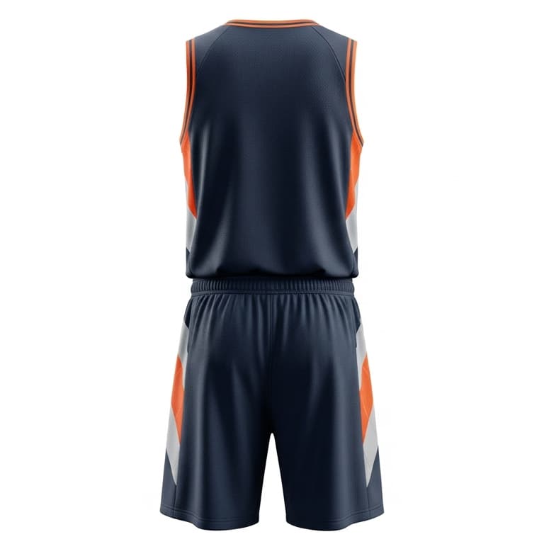 Men's Pro-Fit Basketball Uniform - Performance Jersey & Shorts Set view 3