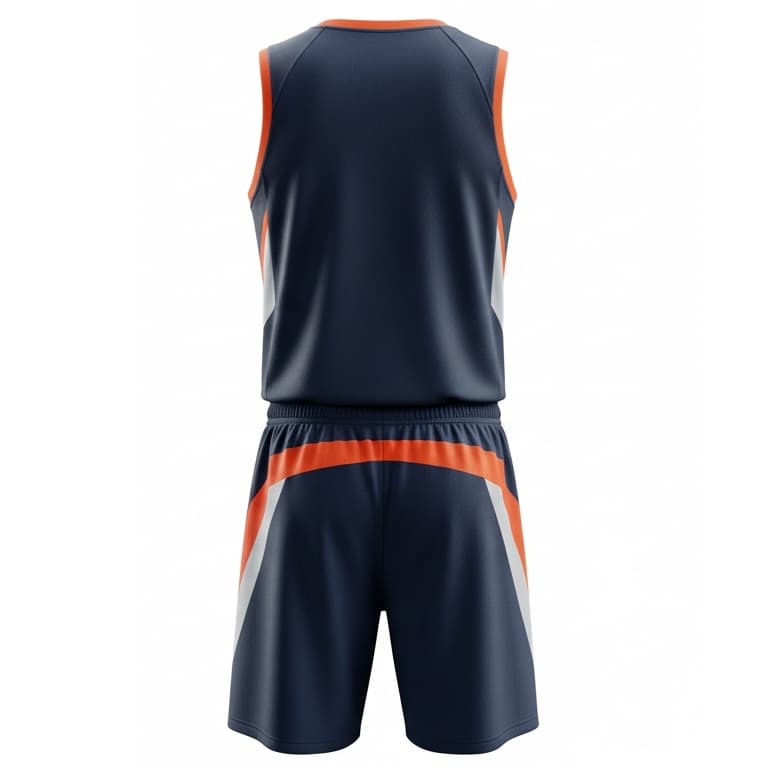 Men's Elite Pro-Mesh Basketball Jersey & Shorts Set - Custom Team Uniforms view 3
