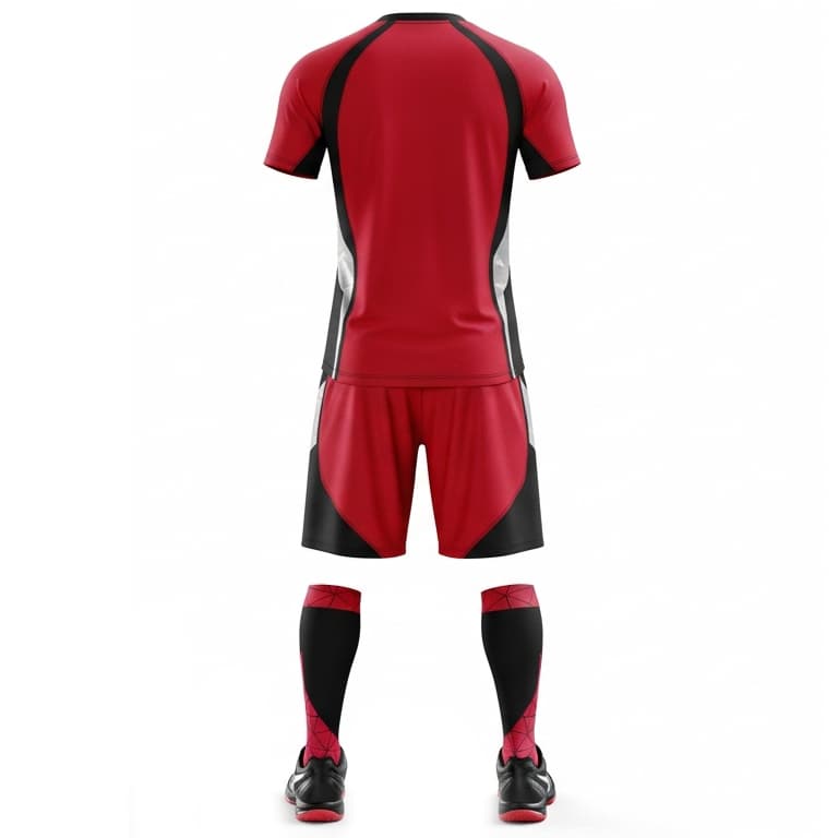 Men's Elite Pro Volleyball Uniform - Dark Blue & Aqua Performance Kit view 2
