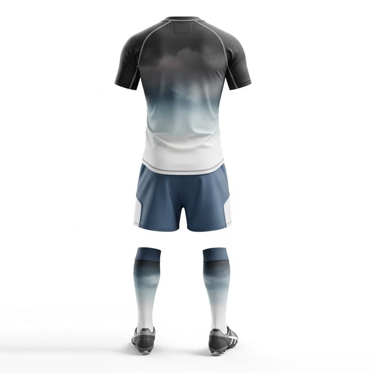 Rugby Uniform Set - Smoke & Storm Design view 3