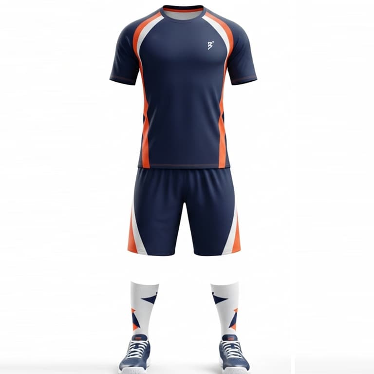 Men's Dynamic Navy Volleyball Uniform
