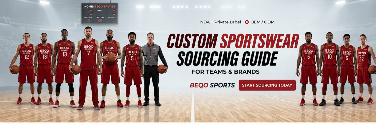 Custom Sportswear Sourcing Guide: A Smart B2B Buyer’s Roadmap