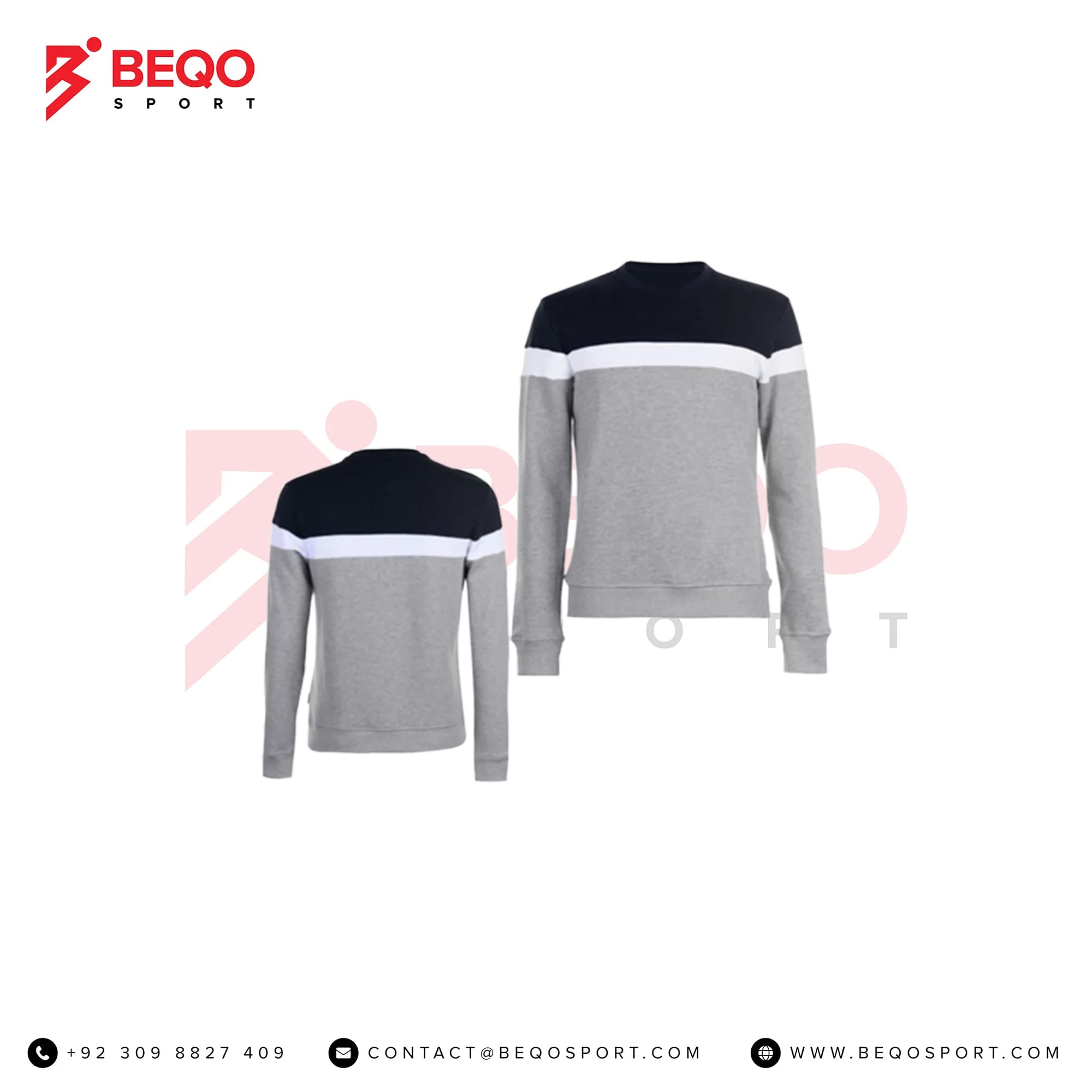 Multi-Colored French Terry Sweatshirt
