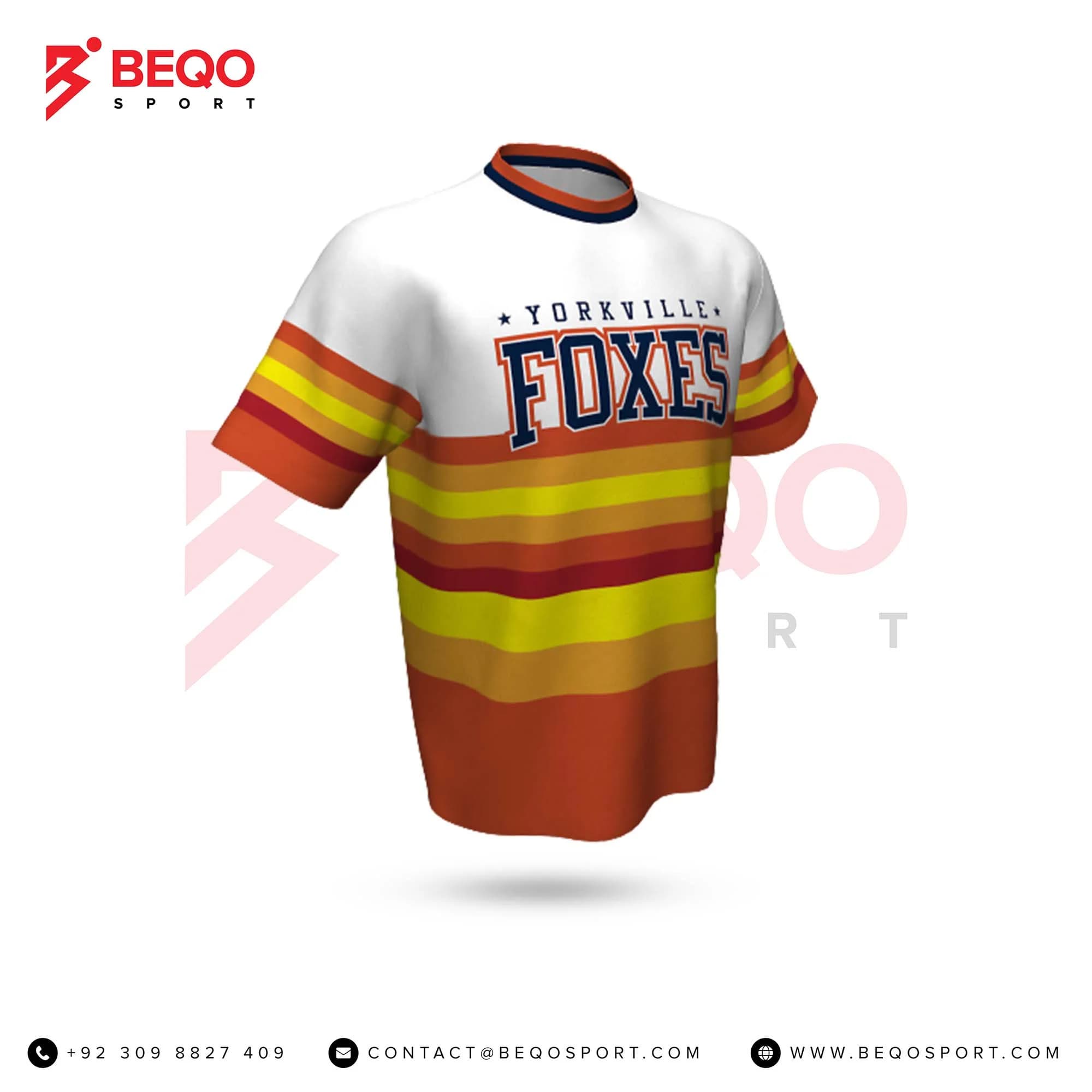 MultiColour Stripes Baseball Short Sleeve Jerseys