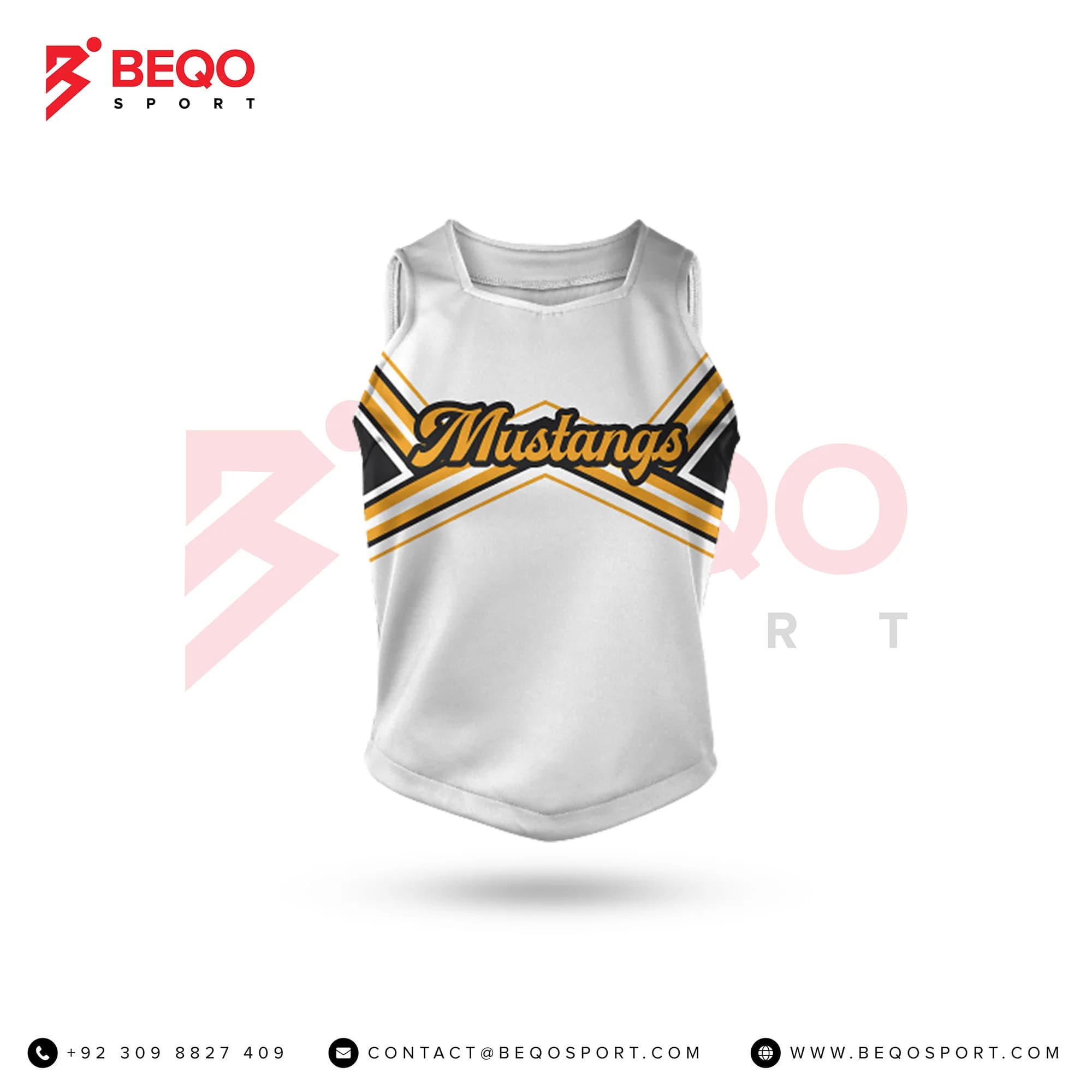 White and Yellow Cheer Modified Shell